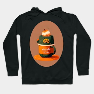 pumpkin spice Halloween coffe Hoodie